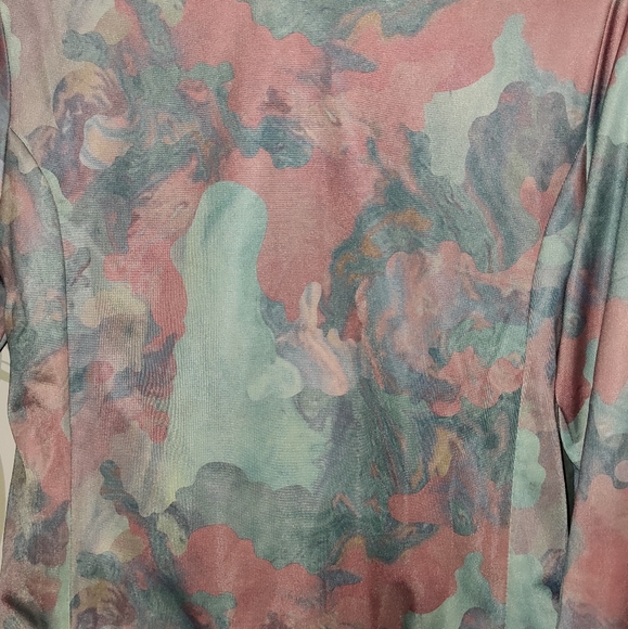 Adidas Pastel Swirls Track Jacket Sz S - Picture 4 of 12